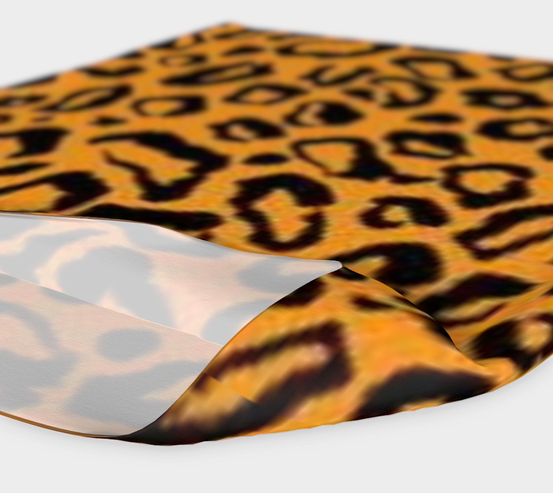 Bright Leopard Headband- Made In Canada