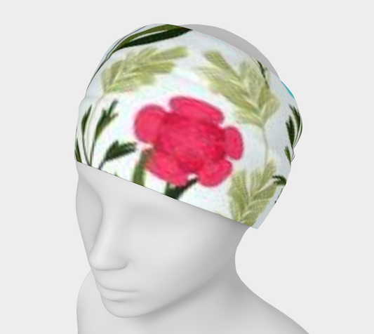 Flowery Day Headband- Made In Canada