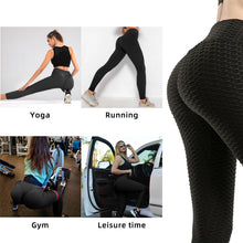 Load image into Gallery viewer, Women Leggings Bubble Textured Leggings Pants
