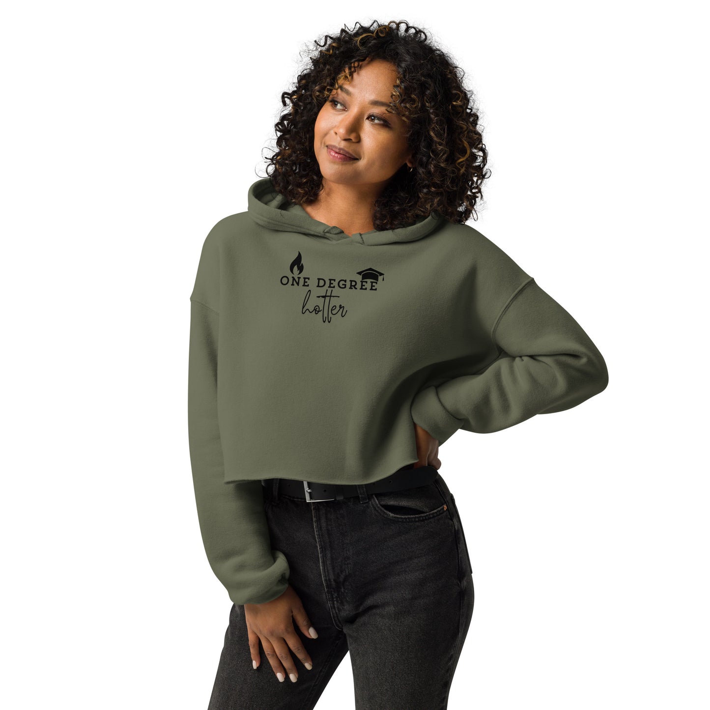 Customizable Women Crop Hoodie