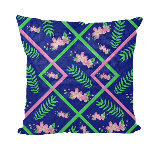AOP-Spring Pattern 1 Throw Pillow with Insert