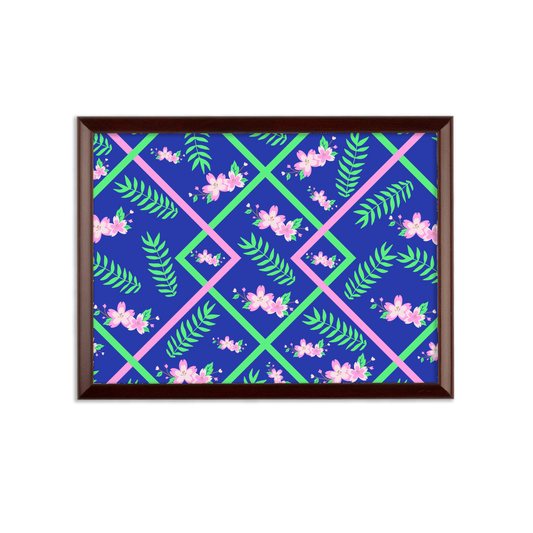 AOP-Spring Pattern 1 Sublimation Wall Plaque