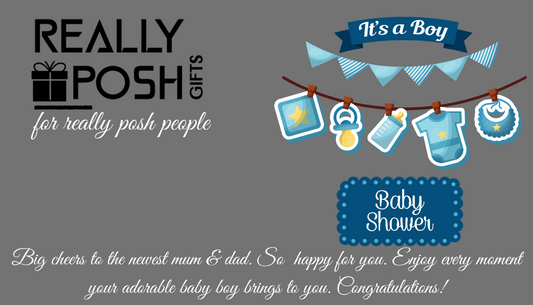 Baby Boy Gift Card: Baby Shower, Gender Reveal e. t. c.