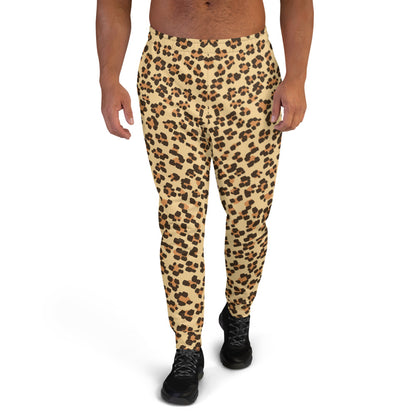 Custom Jogger for Men, Husband, Father, Significant Others. Leopard Animal Print Jogger for Men. Happy Fathers Day, Birthday, Anniversary Gifts for Him. Made in USA.