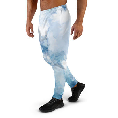 Custom Jogger for Men, Husband, Father, Significant Others. Watercolor Print Jogger for Men. Happy Fathers Day, Birthday, Anniversary Gifts for Him. Made in USA.