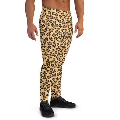 Custom Jogger for Men, Husband, Father, Significant Others. Leopard Animal Print Jogger for Men. Happy Fathers Day, Birthday, Anniversary Gifts for Him. Made in USA.