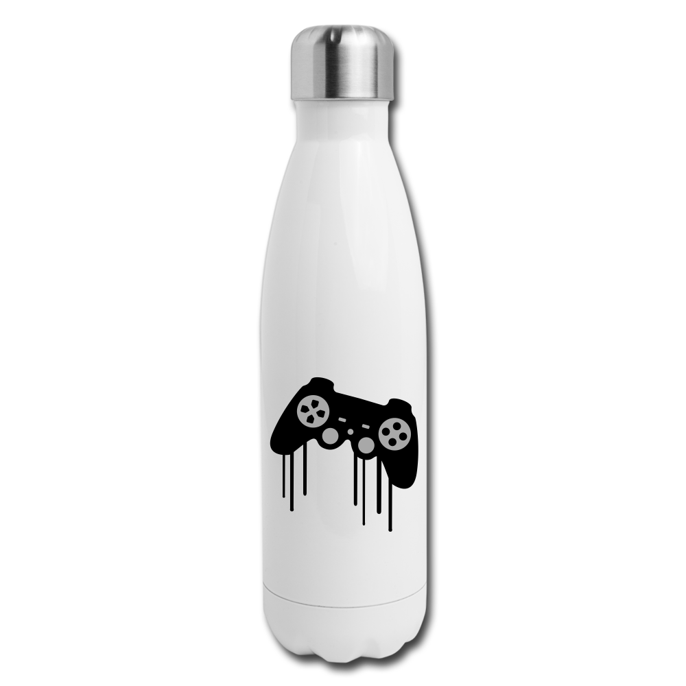 Custom Insulated Stainless Steel Water Bottle - white