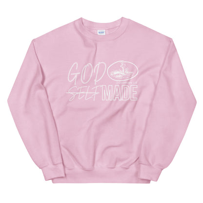 Christian Unisex Sweatshirt. God-Made Bible Faith T Shirt. Apparel Gift for Pastors, Bible Teachers. Christian Lifestyle Sweatshirt. Gift for Holiday, Special Occasion