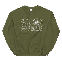 Load image into Gallery viewer, Christian Unisex Sweatshirt. God-Made Bible Faith T Shirt. Apparel Gift for Pastors, Bible Teachers. Christian Lifestyle Sweatshirt. Gift for Holiday, Special Occasion
